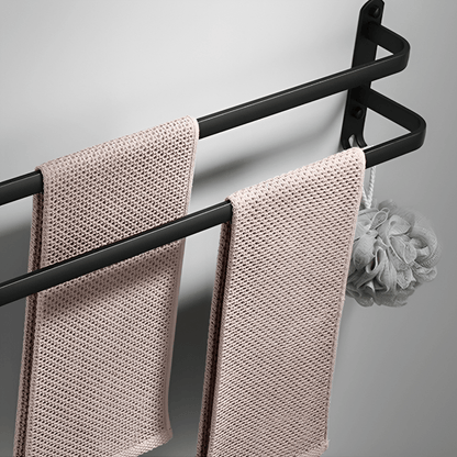 Wall-Mounted Towel Rack | Space-Saving Aluminium Design