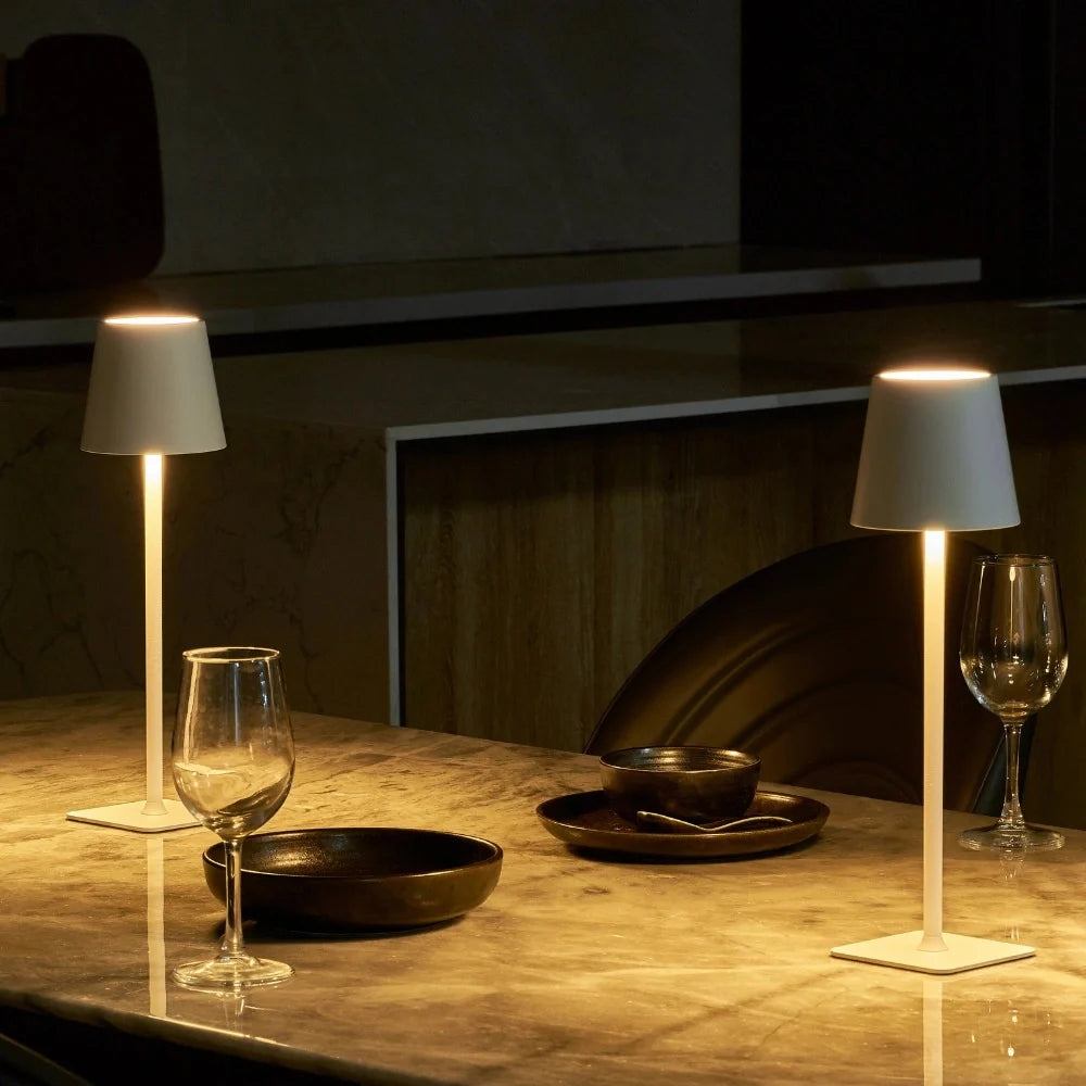 Tall Dimmable Table Lamp | Cordless indoor & outdoor light