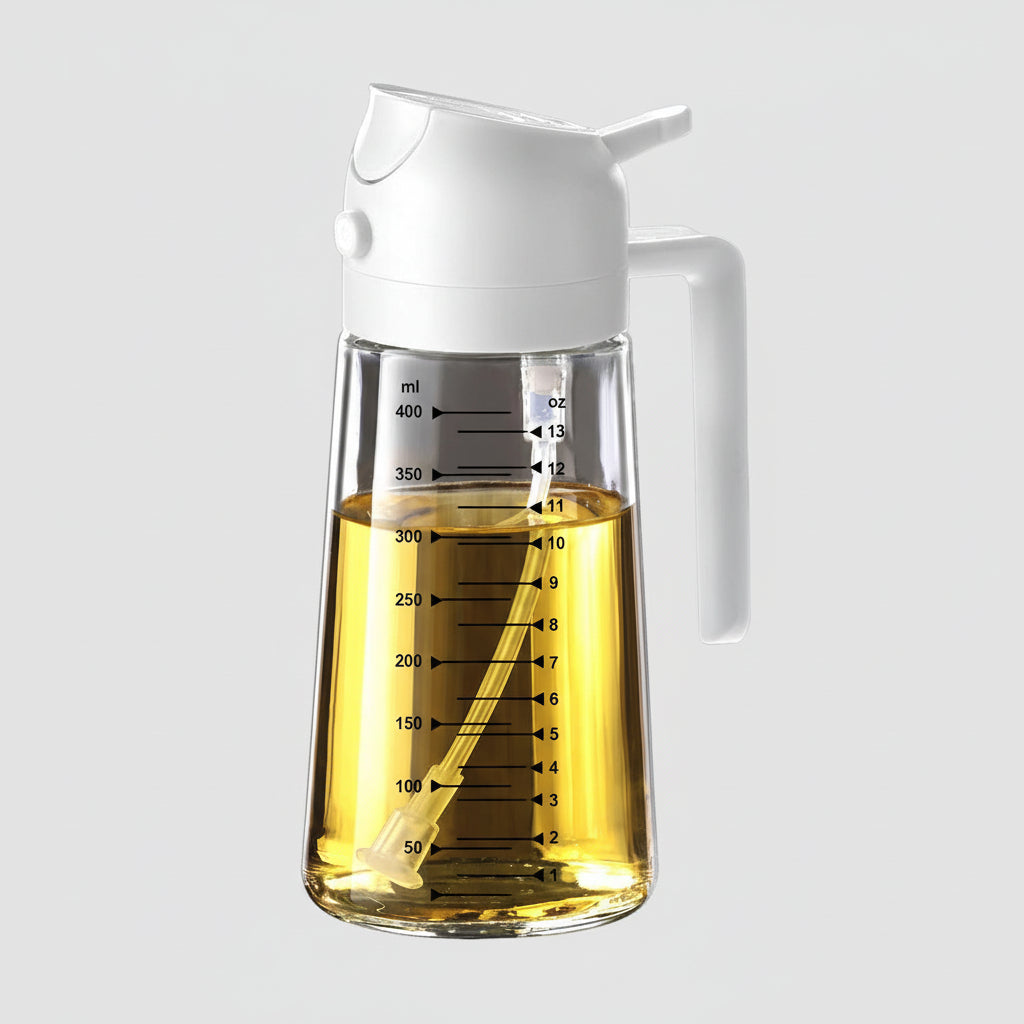 16oz Glass Olive Oil Sprayer Dispenser Kitchen BBQ