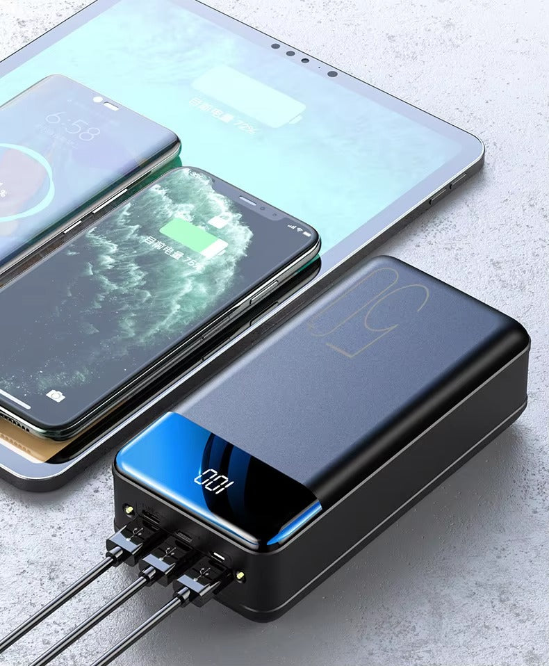 High-Capacity Power Bank | 50,000mAh portable charging