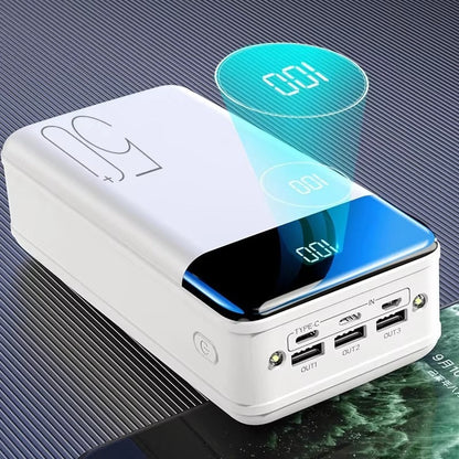 High-Capacity Power Bank | 50,000mAh portable charging